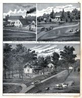 Anthony M. Ostrander Farm Residence, Rogers and Modesitt Ware House, Newton Rogers, Otter Creek, Atherton, Vigo County 1874